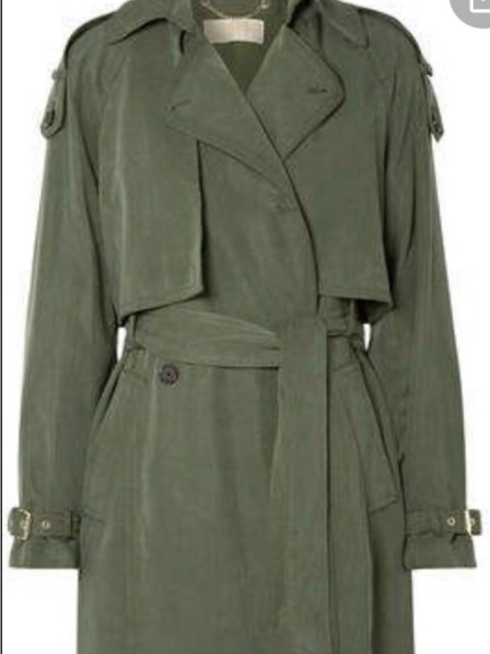 Michael Kors Trench Coat Jacket - Picture 10 of 12